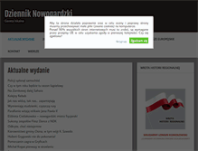 Tablet Screenshot of dzienniknowogardzki.pl